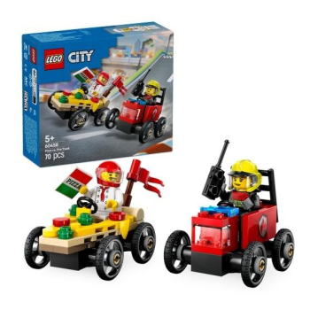LEGO(R) CITY 60458 Zestaw wyścigówek: pizza kontra